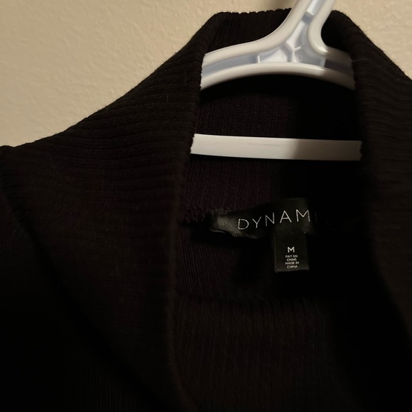 Dynamite Elegant Black Knit Dress - Picture 2 of 3